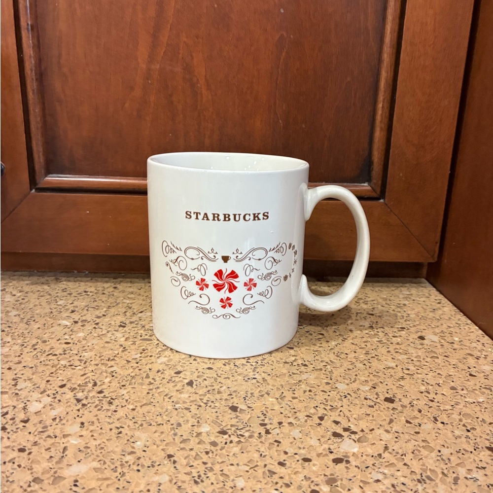 2/$25 Starbucks 2009 Festive Pinwheel Mug.